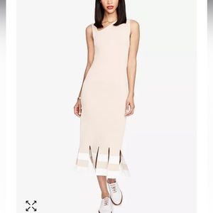 RACHEL Rachel Roy Cream Midi Dress